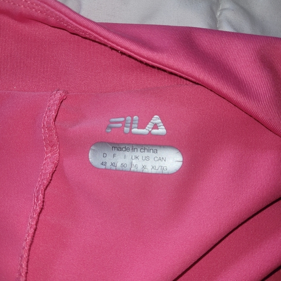 Fila Pink Athletic Skort XL - Picture 2 of 4